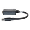C2G 20cm Mini DisplayPort to VGA Adapter - Thunderbolt to VGA Converte