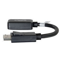 C2G 8in DisplayPort to HDMI Adapter - DP to HDMI Adapter - 1080p - Bla