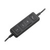 Auriculares Logitech H570E/ con Micrófono/ USB/ Negros | APLIUM