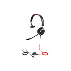 Jabra Evolve 40 MS mono - Auricular - en oreja - cableado - USB, conec