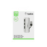 Belkin F4U021BT hub de interfaz 480 Mbit/s Negro, Blanco | APLIUM