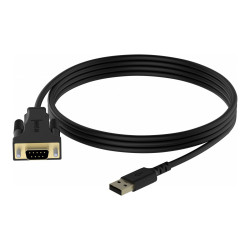 Adaptador USB a Serial RS232 - funciona con Mac y Windows - instalado