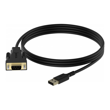 Adaptador USB a Serial RS232 - funciona con Mac y Windows - instalado