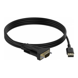 Adaptador USB a Serial RS232 - funciona con Mac y Windows - instalado