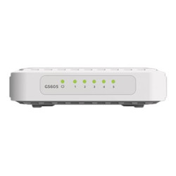 NETGEAR GS605v4 - Conmutador - sin gestionar - 5 x 10/100/1000 - sobre