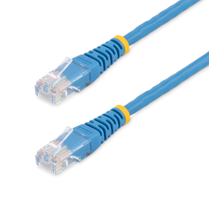30cm Blue Molded Cat5e UTP Patch Cable