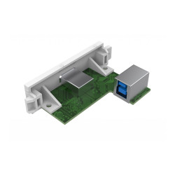 Componente de placa frontal AV modular - módulo USB A (en el frente) a
