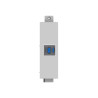 Componente de placa frontal AV modular - módulo USB B (en el frente) a