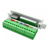 Componente de placa frontal AV modular - módulo VGA y minijack - conec
