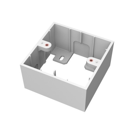 Componente de placa frontal AV modular - caja trasera de montaje en su