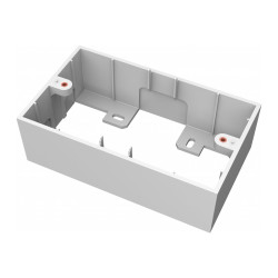 Componente de placa frontal AV modular - caja trasera de montaje en su