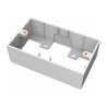 Componente de placa frontal AV modular - caja trasera de montaje en su