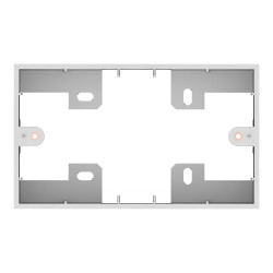 Componente de placa frontal AV modular - caja trasera de montaje en su