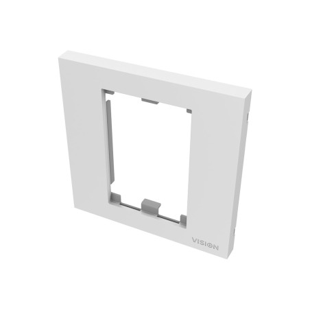 Componente de placa frontal AV modular - marco de una sola unidad del