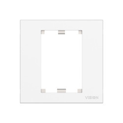 Componente de placa frontal AV modular - marco de una sola unidad del