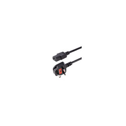 3m UK Power Cord - 3 Pin Mains Lead