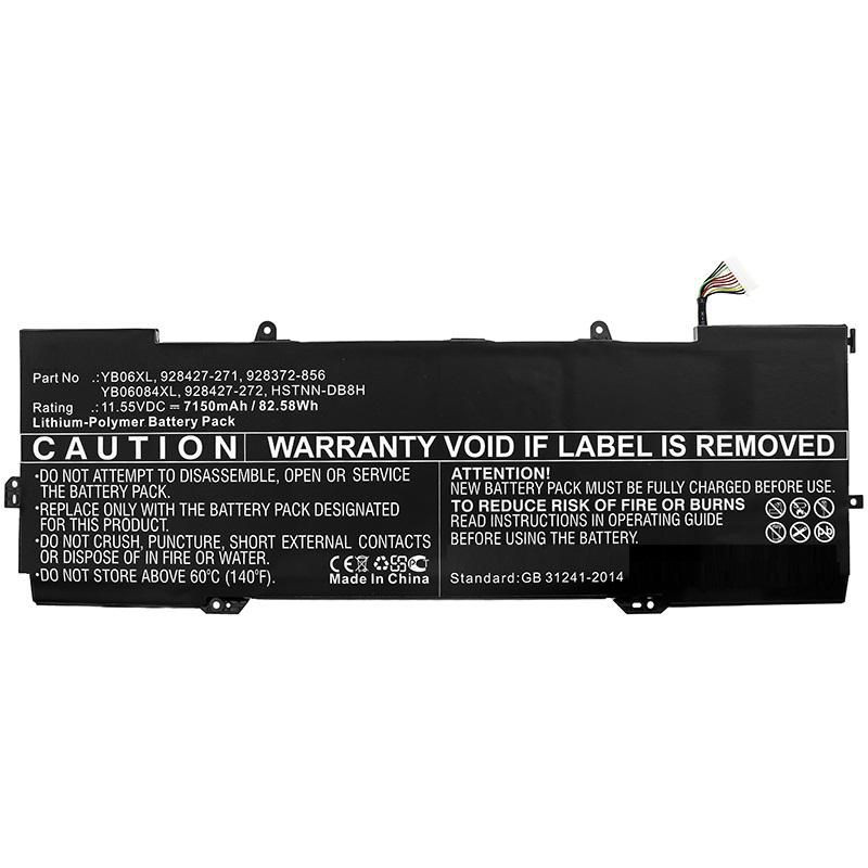 Laptop Battery for HP 79.00Wh