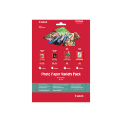 Canon Variety Pack VP-101 - 20 hoja(s) kit de papel fotográfico - para