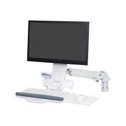 Styleview Sit-stand Combo Arm Bright White | APLIUM