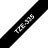 P-Touch White On Black 12mm