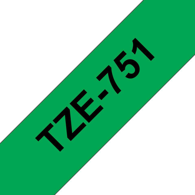 LABEL 24MM BLACK N GREEN