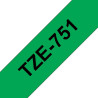 LABEL 24MM BLACK N GREEN
