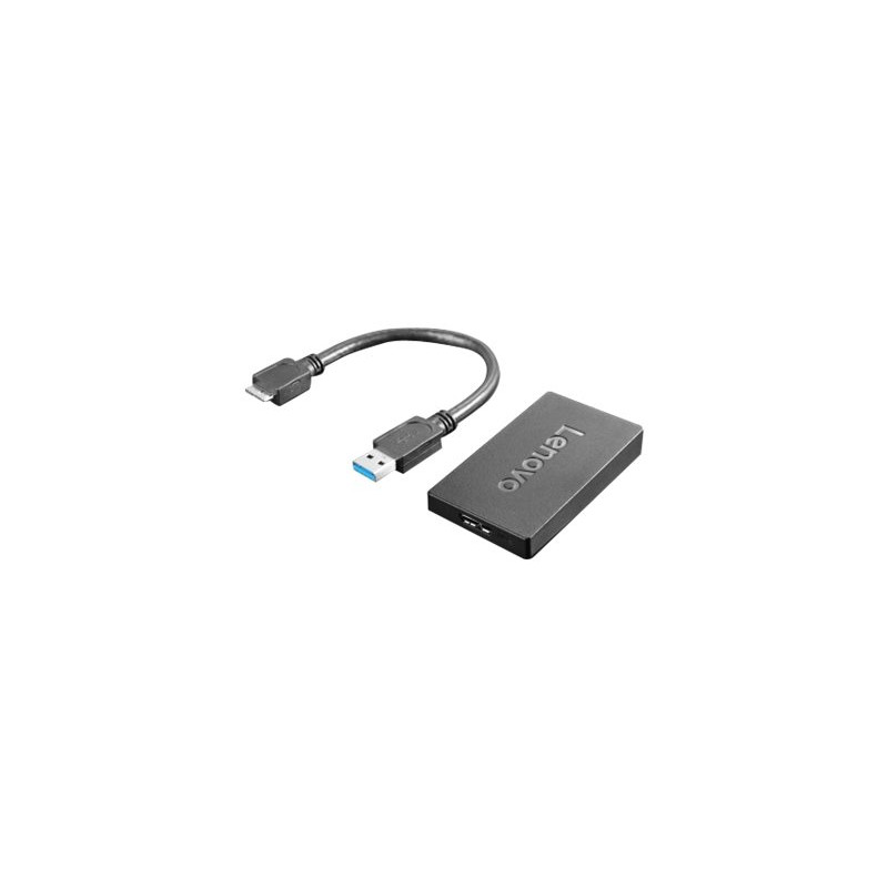 Lenovo - Adaptador de vídeo externo - USB 3.0 - DisplayPort