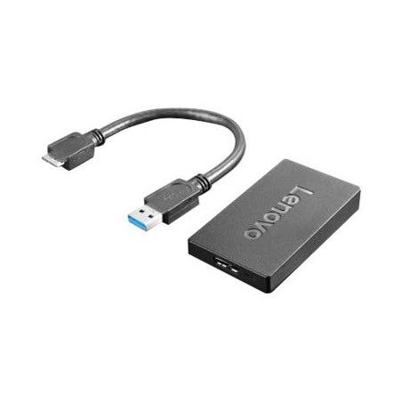 Lenovo - Adaptador de vídeo externo - USB 3.0 - DisplayPort