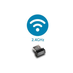 Raton Inalambrico Valuemouse Sensor Optico Color Negro Kensi | APLIUM