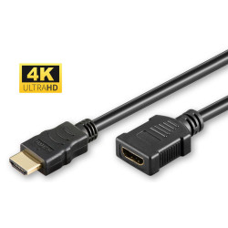 HDMI 2.0 Extension Cable, 0.5m