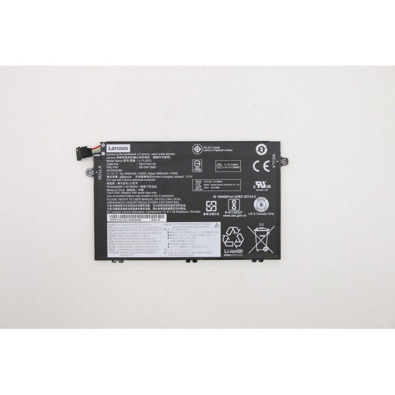 45Wh 3-cell Li-ion internal
