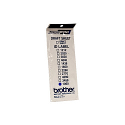 Brother ID1060 - 10 x 60 mm 12 etiqueta(s) etiquetas de ID d | APLIUM