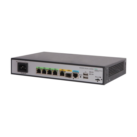 HPE MSR954 - Router conmutador de 4 puertos - 1GbE - montable en rack