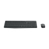 Logitech MK235 - Juego de teclado y ratón - inalámbrico - 2.4 GHz - po