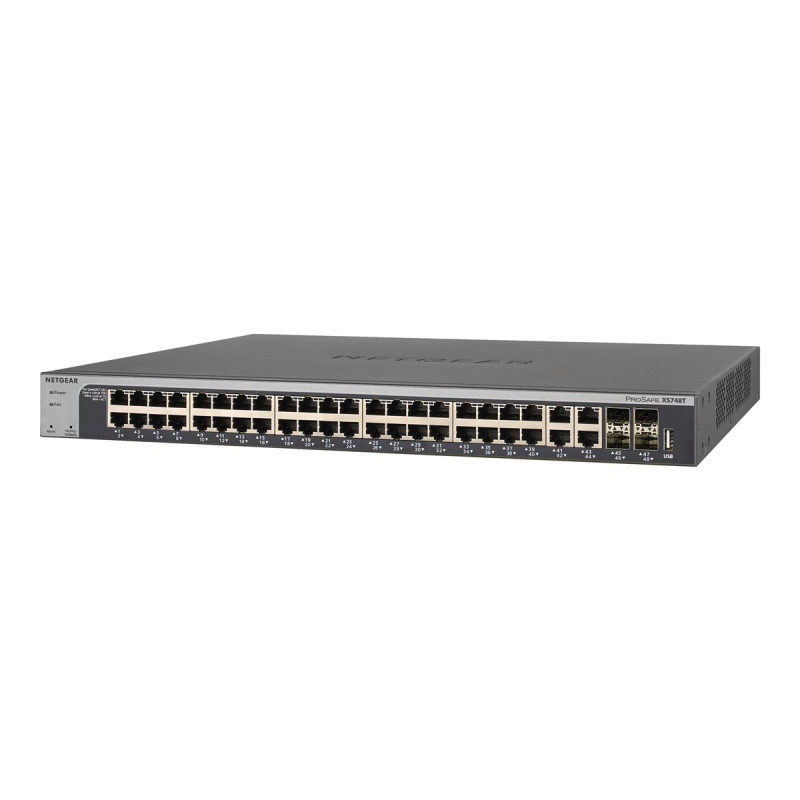NETGEAR Smart XS748T - Conmutador - L3 Lite - inteligente - | APLIUM
