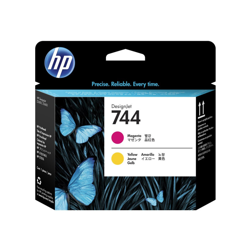 F9J87A - HP 744 - Amarillo, magenta - cabezal de impresión | APLIUM