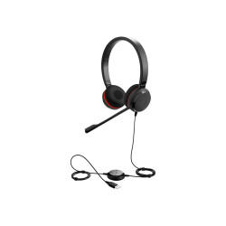 Jabra Evolve 30 II UC stereo - Auricular - en oreja - cableado - conec
