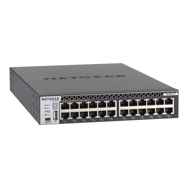 M4300-24X Stackable Mgd Switch 24X10G 24X10GBASE-T 4XSFP+ | APLIUM