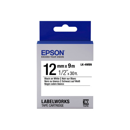 Tape - LK4WBN Std BLK/WHT | APLIUM