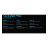 Logitech G Saitek Pro Flight Radio Panel - USB - Ww | APLIUM