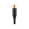 Belkin Essential Series Digital Aerial Cable - Cable para antena - con