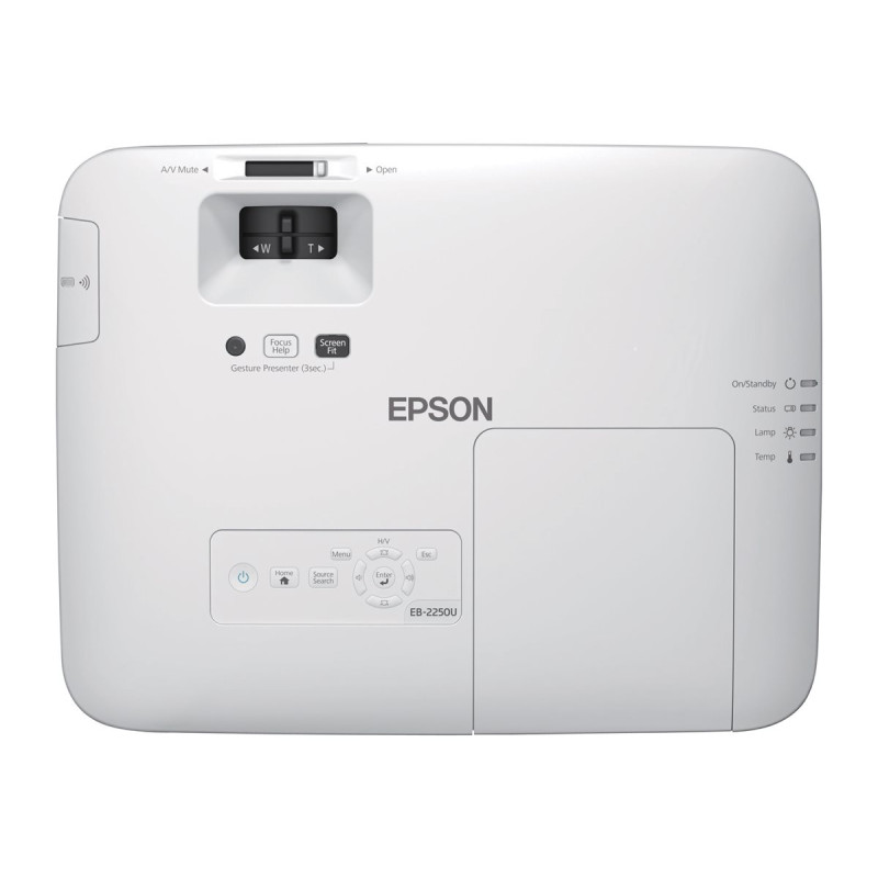 Epson EB-2250U - Proyector 3LCD - 5000 lúmenes (blanco) - 5000 lúmenes