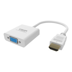 Adaptador HDMI a VGA - resolución máxima 1920 x 1080 - no convierte VG