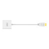 Adaptador HDMI a VGA - resolución máxima 1920 x 1080 - no convierte VG