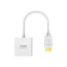 Adaptador HDMI a VGA - resolución máxima 1920 x 1080 - no convierte VG