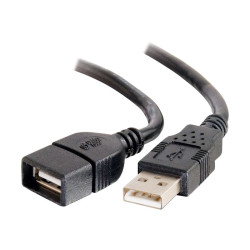 C2G 6.6ft USB Extension Cable - USB A to USB A Extension Cable - USB 2