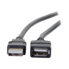 C2G 6.6ft USB Extension Cable - USB A to USB A Extension Cable - USB 2