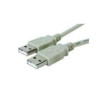 USB2.0 A-A 1m M-M, Grey
