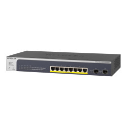 8-PORT POE+ Gb Webmgd Switch 2 SFP Ports | APLIUM