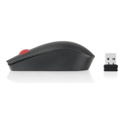 Lenovo ThinkPad Essential Wireless Mouse - Ratón - óptico - 3 botones